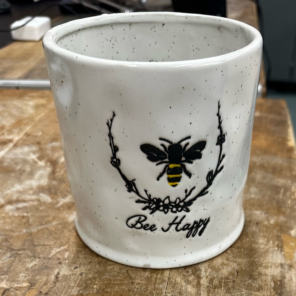 Bumble Bee Happy Planter Pot - Picture 3 of 5